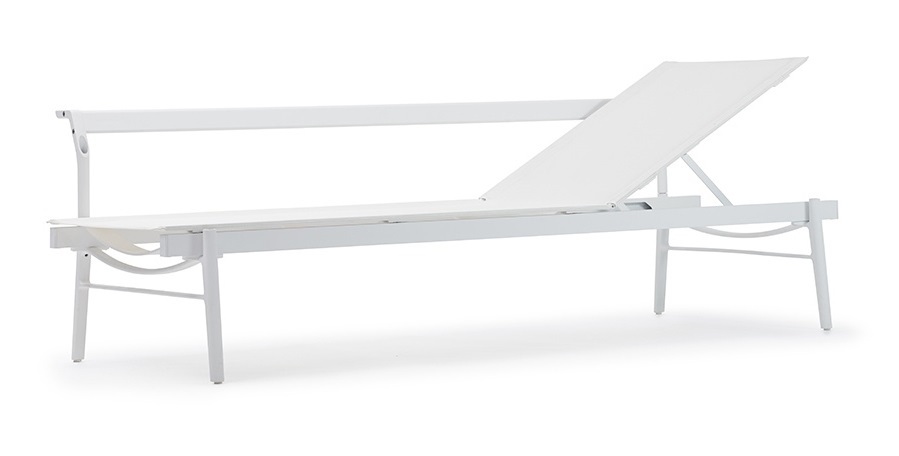 Extremis Sol+Luna Borealis Outdoor Lounge Bed with Backrest
