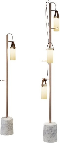 Fontana Arte GALERIE LED-Stehleuchte