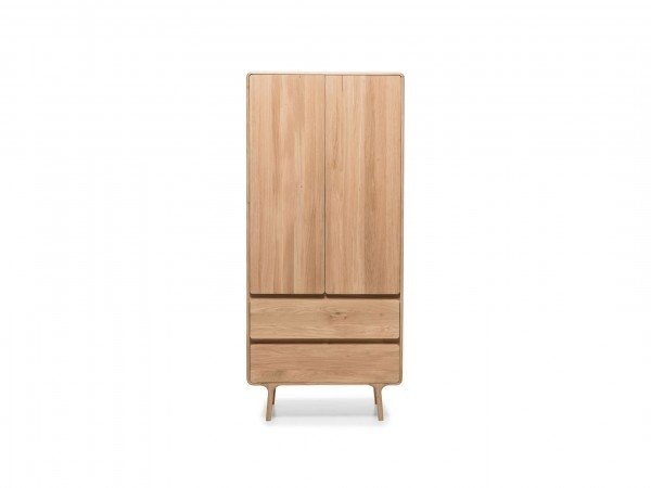 Gazzda Garderobenschrank Fawn - Eiche