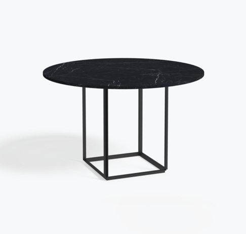 New Works Florence Dining Table - Ø 120 cm w. Marble Table Top