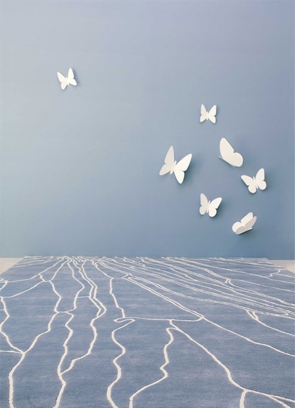 Gan Gandia Blasco Teppich Butterfly