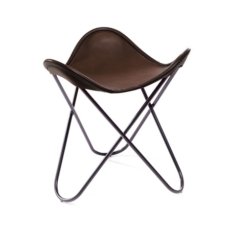 Manufaktur Plus Hocker Blankleder - Hardoy Butterfly Chair