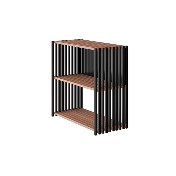 Joval Sideboard Rebar 2.0 Nussbaum Graphitschwarz