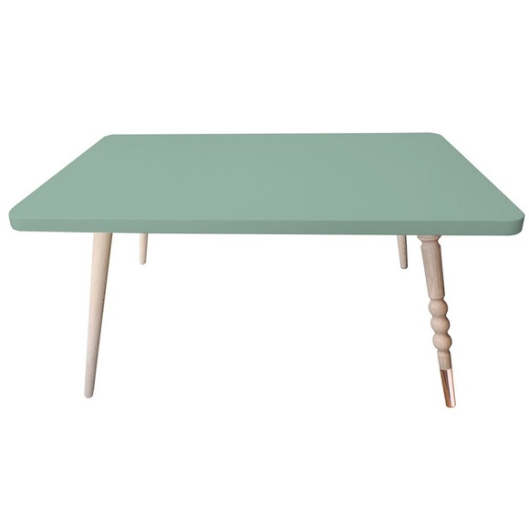 Jungle by Jungle Table basse rectangle style scandinave My Lovely Ballerine Ht 37 cm Hêtre