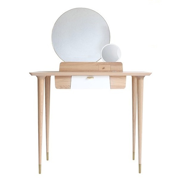 Jungle by Jungle Coiffeuse My Vanity Desk - Blanc - Chêne