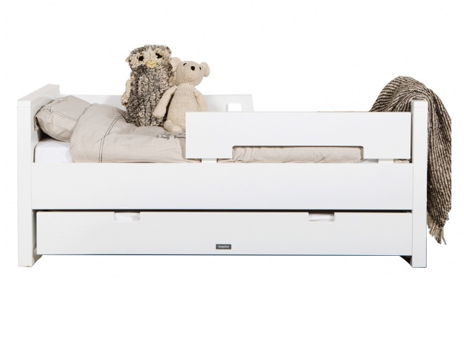 Bopita Junior Bett 70x150 Jonne Weiss (inkl. 2x Rausfallschutz)