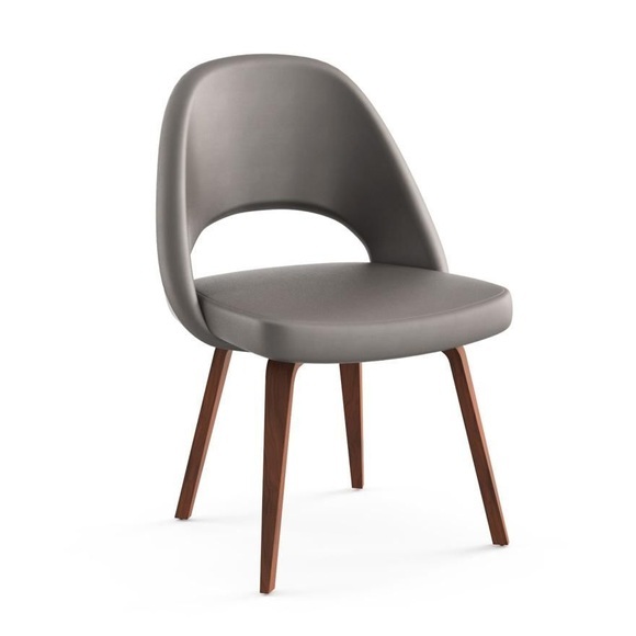 Knoll Saarinen Conference Stuhl - Gestell Walnuss