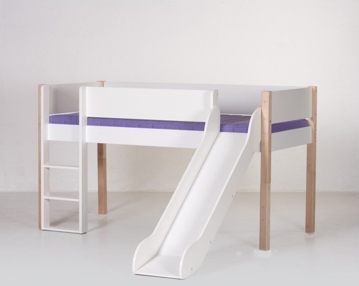 Manis-h Hochbett mit Rutsche/Rutschbett