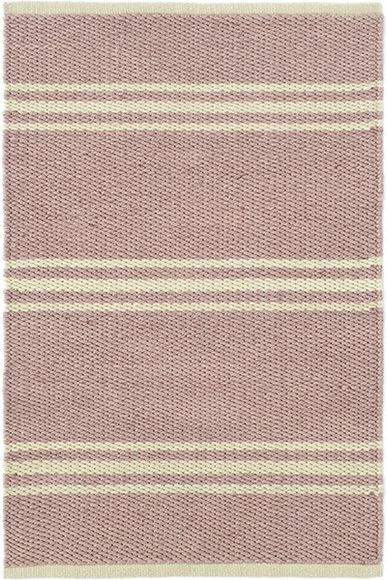 Dash and Albert Lexington Pink/Ivory Indoor/Outdoor Pet Rug