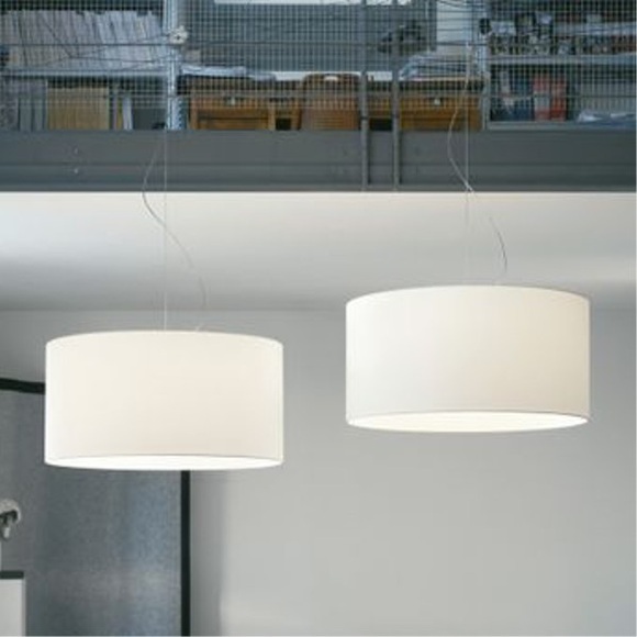 Modoluce Cilindro D60 Lycra Flamer E27 Pendelleuchte