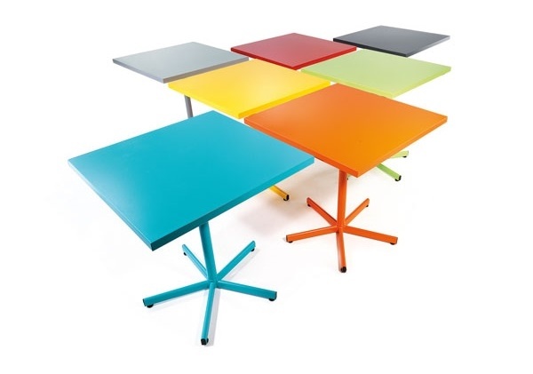 Schaffner Metalltisch Basic Color 70 x 70