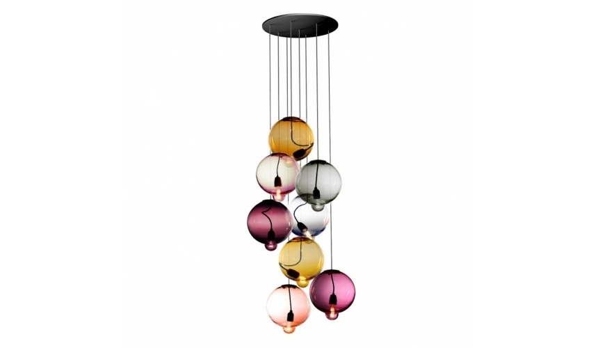 Cappellini Meltdown Grape of 8 Pendelleuchte