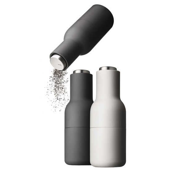 Menu Design Bottle Salz- und Pfeffermühle