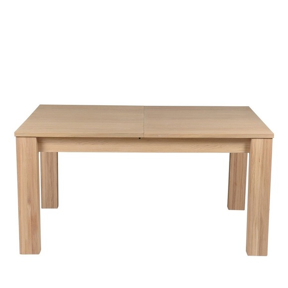 Zago Table 150 x 90 cm avec allonge papillon 50 cm Mystic