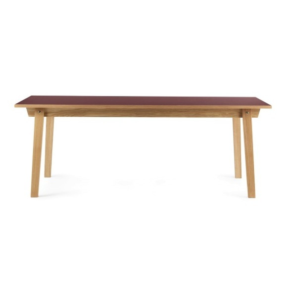 Normann Copenhagen Slice Linoleum Tisch 160x84
