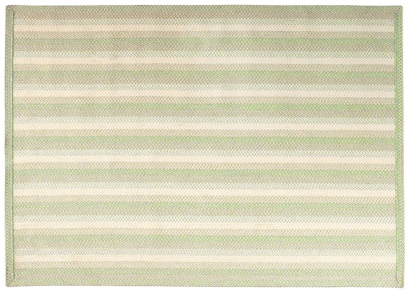 Toulemonde Bochart Natte Vert Teppich