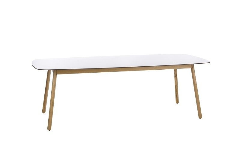 Point Round Rechteckig Esstisch 220 cm