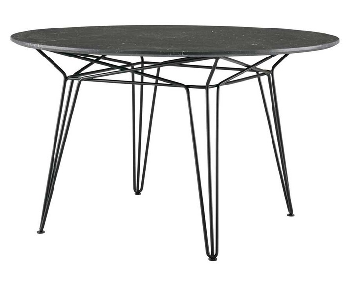 SP01 PARISI Runder Gartentisch aus Marmor