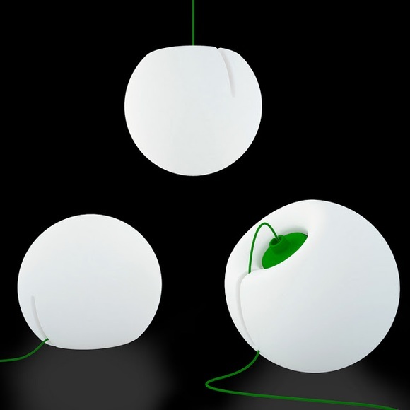 Pedrali Happy Apple Pendel- und Bodenleuchte für den Außenbereich