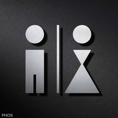 Phos WC-Piktogramme P WC TP