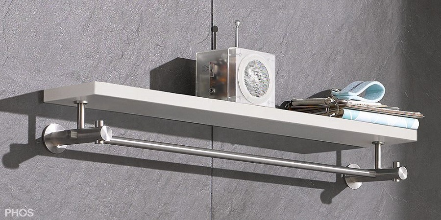 Phos Flurgarderobe mit Holz Ablage G9-600H