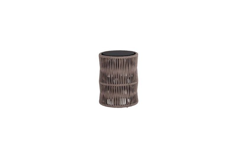 Point Weave Ecktisch Rund