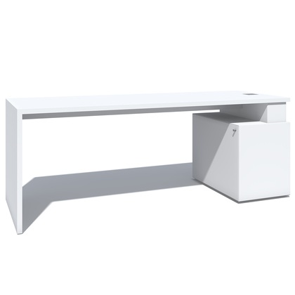 Flötotto Schreibtisch mit Unterschrank, B200