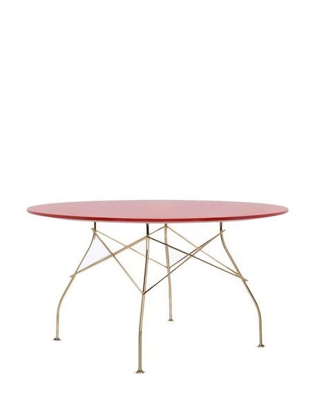 Kartell Glossy Tisch 130 cm Rund