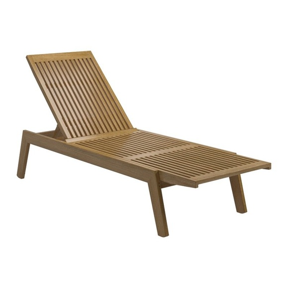 Gloster Solana Sonnenliege Teak