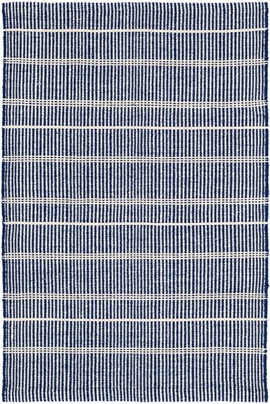 Dash and Albert Samson Navy Indoor/Outdoor PET Rug