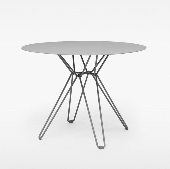 Massproductions Tio Dining Table with Top Ø:126