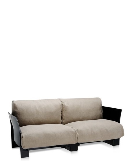 Kartell Pop Zweisitzer Baumwolle / Leinen