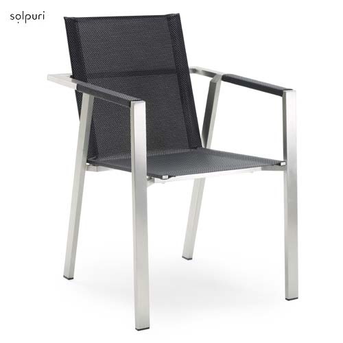 Solpuri Stapelsessel Allure Edelstahl