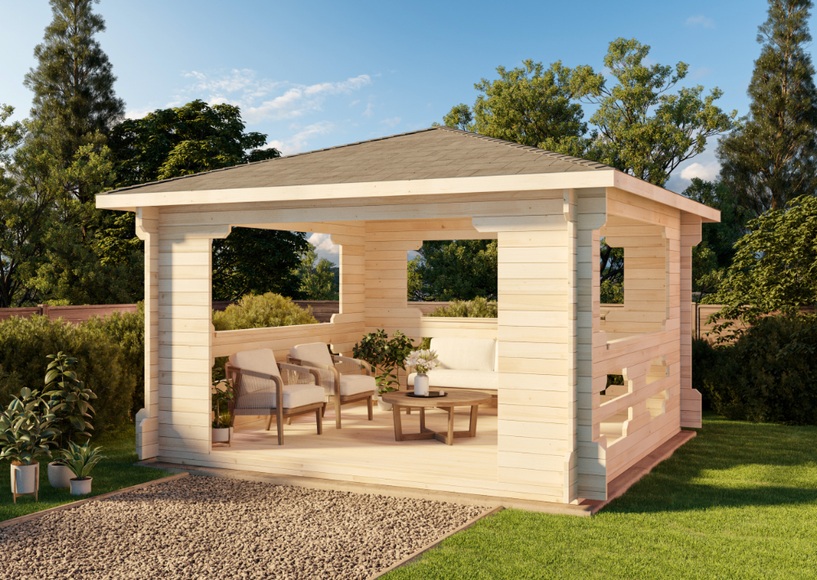 Gartenpavillon Modell Ibiza