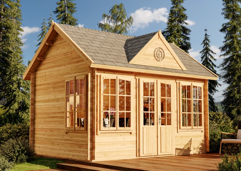 Gartenhaus CLOCKHOUSE® 28