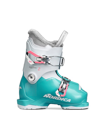 Nordica Speedmachine J 2 Girl Skischuhe hellblau