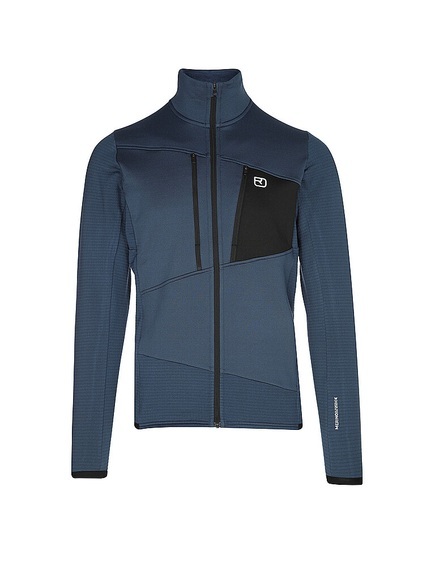 ORTOVOX Herren Fleecejacke Grid dunkelblau | S