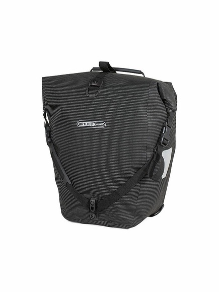 Ortlieb Back-Roller High Visibility - Fahrradtasche Black Reflective One Size