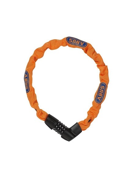 ABUS Tresor 1385/75 Kettenschloss neon orange 2019 Veloschlösser