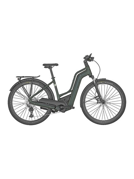 BERGAMONT Damen E-Bike E-Horizon Expert 6 Amsterdam dunkelgrün | 48