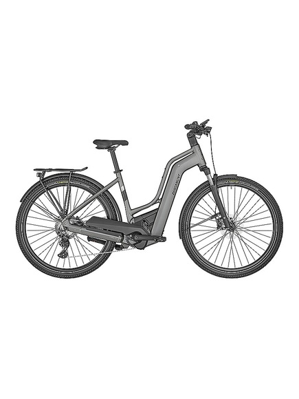 BERGAMONT Damen E-Bike E-Horizon Sport 6 Amsterdam silber | 44