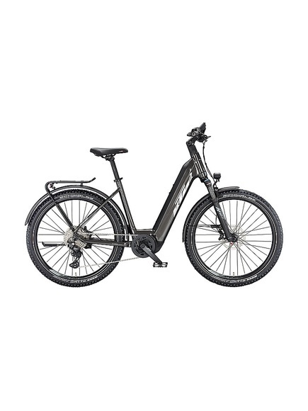 KTM Damen E-Mountainbike 27,5 Macina Aera 772 LFC (Tiefeinsteiger) grau | 56CM