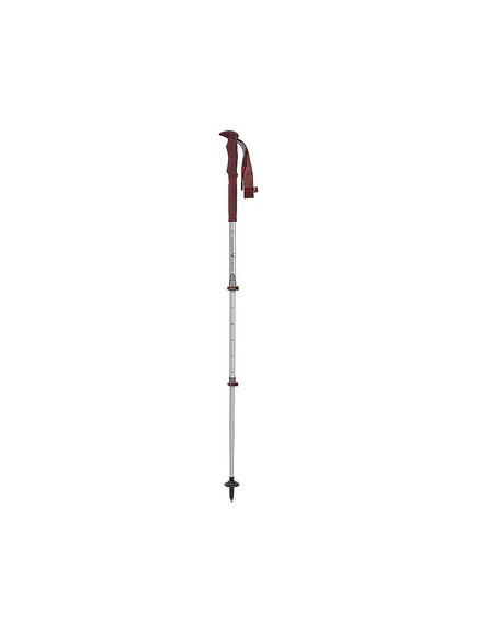 KOMPERDELL Trekkingstöcke Explorer Zero Compact dunkelrot