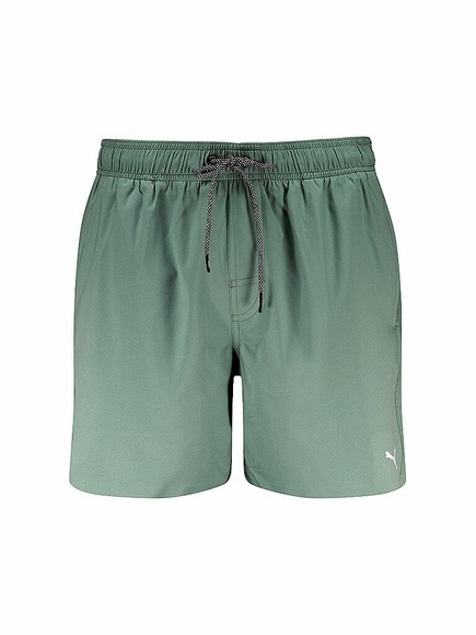 Puma - Badeshort, für Herren, Grün Bedruckt, Größe L