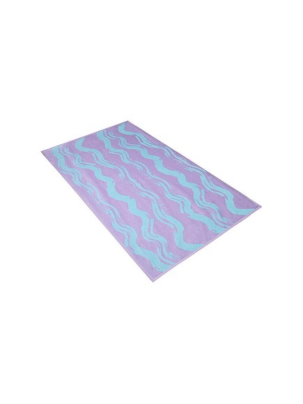 VOSSEN Badetuch Coast Lines 100x180cm lila