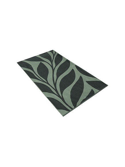 VOSSEN Badetuch Ocean Leaf 100x180cm dunkelgrün
