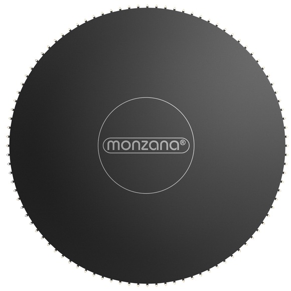 Trampolin Sprungtuch Schwarz Ø366cm