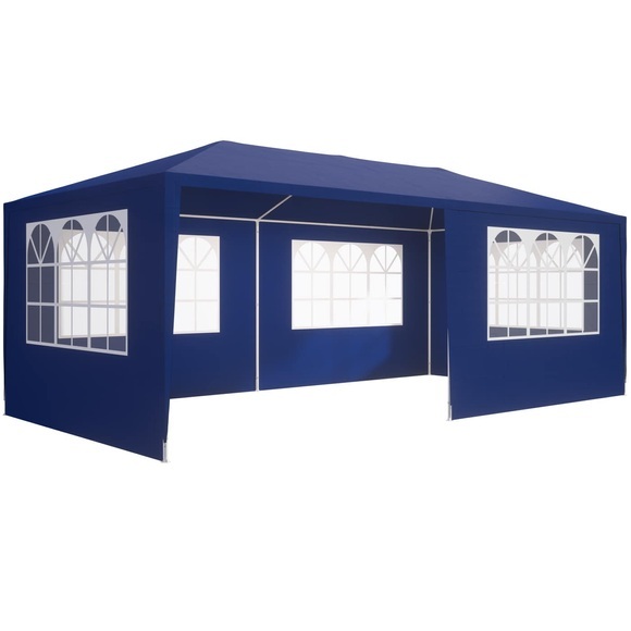 Festzelt Rimini Blau 3x6m UV-Schutz 50+