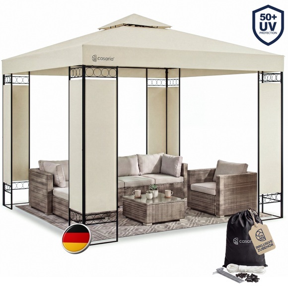 Casaria Pavillon Lorca Creme 3x3m