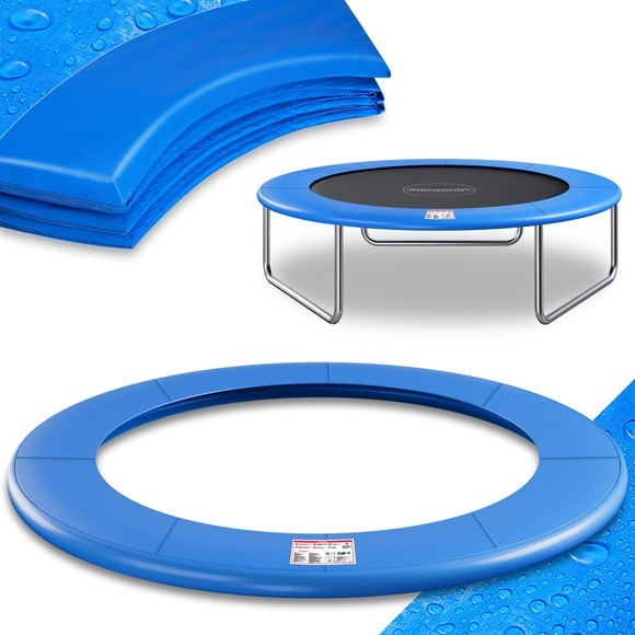 Deuba Federabdeckung Trampolin Blau Ø244cm